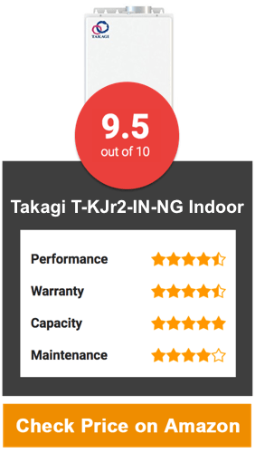 Takagi T-KJr2-IN-NG Indoor Tankless