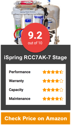 iSpring RCC7AK-7 Stage Reverse Osmosis Water Filter