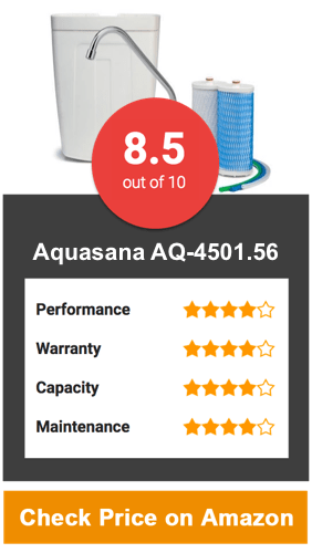 Aquasana AQ-4501.56 Premium Under Counter Water Filter