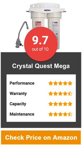 Crystal Quest Mega Under Sink Water Filter System
