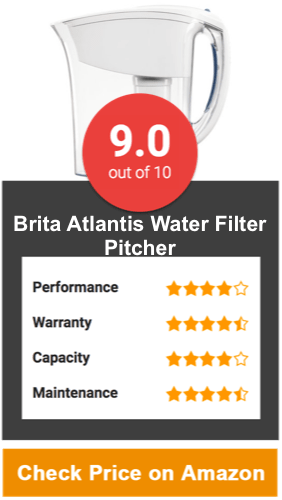 Brita Atlantis Water Filter Pitcher