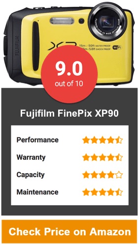 Fujifilm FinePix XP90 Water Proof Camera