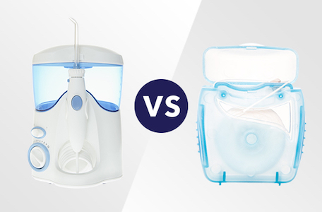 Water Flosser vs Flossing