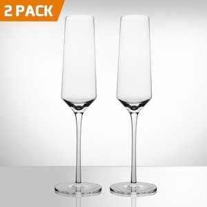 Bella Vino Crystal Champagne Water Glass