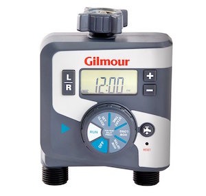 Gilmour Dual Outlet Electronic Water Timer