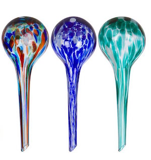 Aqua Glass Self Watering Globes by Trademark Innovations