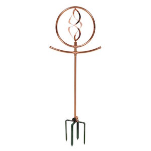 Copper Water Sprinkler - Decorative Spinning Spiral