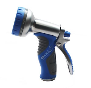 GRAM&I Garden Hose Nozzle - 9 Pattern Aluminum