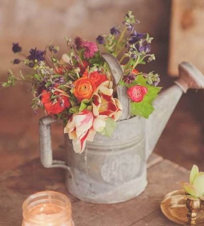 Watering Can for Planting the Flowers